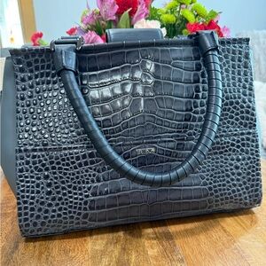 Tumi Pavia Cori Croc-Embossed Tote Bag